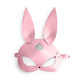 Шкіряна маска Зайчика Art of Sex - Bunny mask, колір Рожевий-2