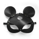 Шкіряна маска зайчика Art of Sex - Mouse Mask, колір Чорний-2