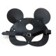 Шкіряна маска зайчика Art of Sex - Mouse Mask, колір Чорний-3