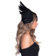 Leg Avenue Feather headband Black-2