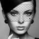 Маска на обличчя Bijoux Indiscrets - Louise Mask, вінілова, клейове кріплення, без зав'язок-1