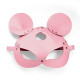 Шкіряна маска зайчика Art of Sex - Mouse Mask, колір Рожевий-2