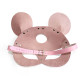 Шкіряна маска зайчика Art of Sex - Mouse Mask, колір Рожевий-3