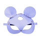 Шкіряна маска зайчика Art of Sex - Mouse Mask, колір Лавандовий-2