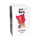 Маска Кішечки Art of Sex - Cat Mask, Чорний-4