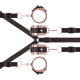 Фіксатор рук і ніг для ліжка Rosy Gold - Under-Mattress Restraint Set-3