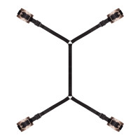 Фіксатор рук і ніг для ліжка Rosy Gold - Under-Mattress Restraint Set