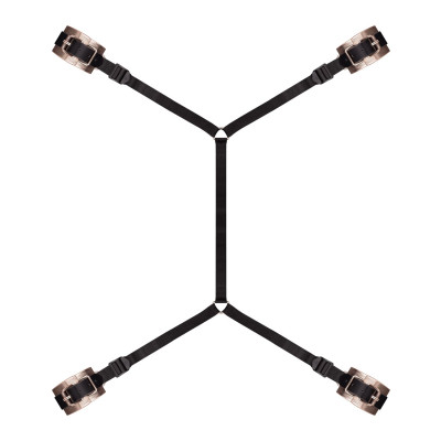 Фіксатор рук і ніг для ліжка Rosy Gold - Under-Mattress Restraint Set