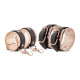 Фіксатор рук і ніг для ліжка Rosy Gold - Under-Mattress Restraint Set-4