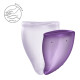 Набір менструальних чаш Fun Factory FUN CUP EXPLORE KIT, 2 шт, Multicolored Violet, об’єми 20 та 30 мл-3