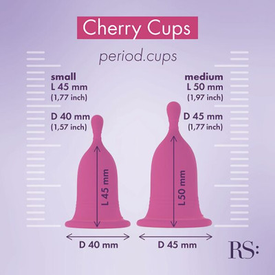 Менструальні чаші RIANNE S Femcare — Cherry Cup Менструальні чаші RIANNE S Femcare — Cherry Cup