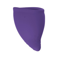 Менструальна чаша Fun Factory FUN CUP SIZE B Black Currant, багаторазова, діаметр 4,3 см, об’єм 30 мл