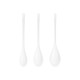 Набір йоні намистин Satisfyer Yoni Power 1 White, діаметр 2-2,5-3см, вага 22-46-74гр-2
