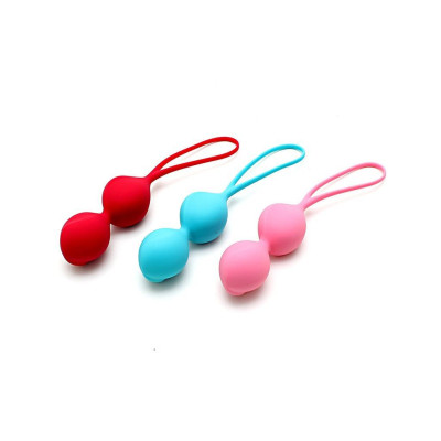 Вагінальні кульки Satisfyer V Balls (3 пари), діаметр 3,4см, вага 79-114-150г, монолітні