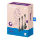 Набір йоні намистин Satisfyer Yoni Power 2 Black, діаметр 2-2,5-3см, маса 22-44-73 г-4