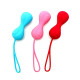 Вагінальні кульки Satisfyer Power Balls (3 пари), діаметр 3,4см, вага 60-76-92г, з кулькою всередині-1