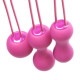 Набір вагінальних кульок Je Joue - Ami Fuchsia, діаметр 3,8-3,3-2,7см, вага 54-71-100гр-1