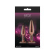 Набір анальних пробок NS Novelties Rear Assets - Tapered Trainer Kit - Rose Gold - Pink-3