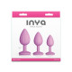 Набір анальних пробок NS Novelties INYA - Triple Ace Kit - Blush-2