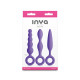 Набір анальних іграшок NS Novelties INYA - Trio Kit - Purple-2