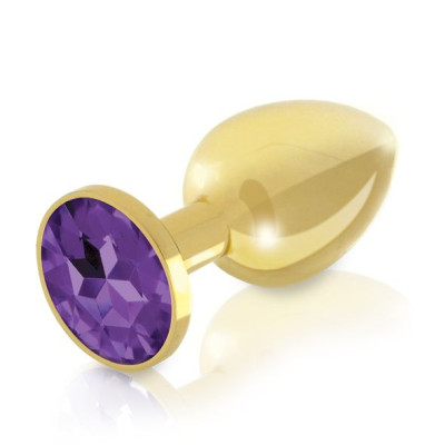 Набір металевих анальних пробок із кристалом RIANNE S – Booty Plug Luxury Set, діаметр 3 та 3,5 см Набір металевих анальних пробок із кристалом RIANNE S – Booty Plug Luxury Set, діаметр 3 та 3,5 см