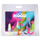 Набір анальних пробок Doc Johnson Mood Naughty 1 Kaleidoscope Trainer Set-4