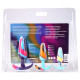 Набір анальних пробок Doc Johnson Mood Naughty 1 Kaleidoscope Trainer Set-5