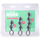 Набір анальних іграшок Doc Johnson Mood Naughty Contour Beads Trainer Set-4