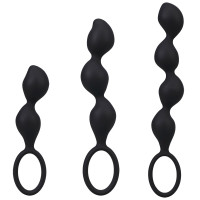 Набір анальних іграшок Doc Johnson Mood Naughty Contour Beads Trainer Set