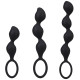 Набір анальних іграшок Doc Johnson Mood Naughty Contour Beads Trainer Set