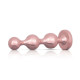 Набір анальних іграшок Rosy Gold - Metal Butt Plug Set 3 Pieces-3