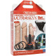 Набір для страпона Doc Johnson Vac-U-Lock VIBRATING Dual Density ULTRASKYN Set-6