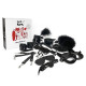 Набір Art of Sex - Maxi BDSM Set Leather, 13 предметів, натуральна шкіра, Чорний-2