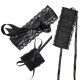 Еротичний набір пов'язка на очі та наручники Blindfold and Handcuffs Aria-1