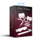 Набір Feral Feelings BDSM Kit 5 White, наручники, поножі, хрестовина, маска, падл-1