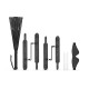 Набір Bedroom Fantasies Bondage Kit Set 5-piece - Black-1