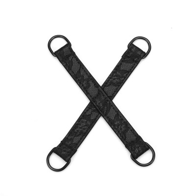Набір Liebe Seele Black Lace and Neoprene 11pcs Bondage Kit Набір Liebe Seele Black Lace and Neoprene 11pcs Bondage Kit