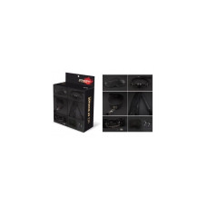 Набір MAI BDSM STARTER KIT Nº 75 Black: батіг, кляп, наручники, маска, нашийник, мотузка, затис