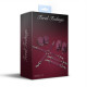 Набір Feral Feelings BDSM Kit 3 Burgundy, наручники, поножі, конектор-1