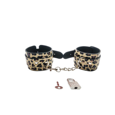 Набір MAI BDSM STARTER KIT Nº 75 Leopard: батіг, кляп, наручники, маска, нашийник, мотузка, затис