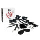 Набір Art of Sex - BDSM Set Leather, 10 предметів, натуральна шкіра, Чорний-2