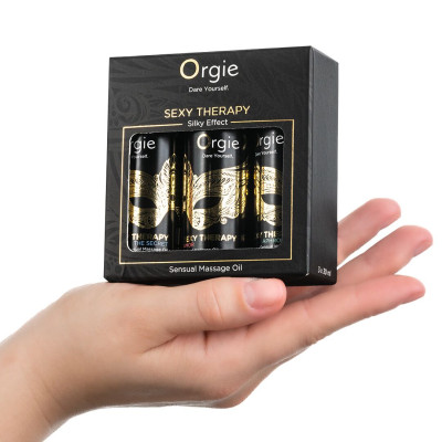 Набір масажних олій Orgie – Sexy Therapy Mini Size Collection (3х30 мл) Набір масажних олій Orgie – Sexy Therapy Mini Size Collection (3х30 мл)