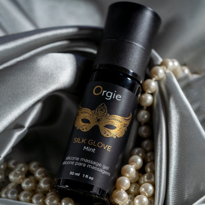 Набір для перлинного масажу Orgie – Pearls Lust Massage (30 мл), силіконовий гель, намисто Набір для перлинного масажу Orgie – Pearls Lust Massage (30 мл), силіконовий гель, намисто