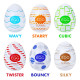 Набір мастурбаторів-яєць Tenga Egg Standard 3 Pack 2 (Twister, Bouncy, Silky)-5
