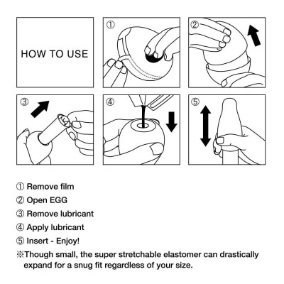 Набір мастурбаторів-яєць Tenga Egg Variety Pack - Standard (6 шт)