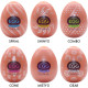 Набір мастурбаторів-яєць Tenga Egg Hard Boilded II Pack (6 яєць)-1