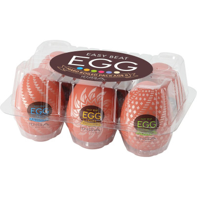 Набір мастурбаторів-яєць Tenga Egg Hard Boilded II Pack (6 яєць) Набір мастурбаторів-яєць Tenga Egg Hard Boilded II Pack (6 яєць)