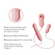 Набір 3в1 Zalo — UNICORN Set Pink, віброяйце, пульсатор, вакуумний стимулятор-3