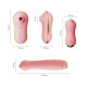 Набір 3в1 Zalo — UNICORN Set Pink, віброяйце, пульсатор, вакуумний стимулятор-1