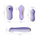 Набір 3в1 Zalo — UNICORN Set Violet, віброяйце, пульсатор, вакуумний стимулятор-1